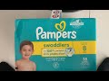 Pampers Swaddlers size 8 (2024).  English