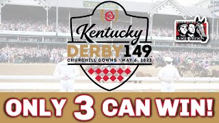 Only 1 Of These 3 Horses Will WIN The 2023 Kentucky Derby | Ranking Top Contenders