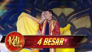 Cetar Bgt! Janwar Zona India Membawakan Lagu [GERUA] - Kontes 4 Besar KDI (10/9)