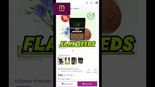 Flax seeds shopping in meeshoo🥰#meeshohaul #onlineshopping #flaxseedsbenefits #shortsviral #shorts