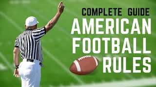 American Football Referee Signals COMPLETE GUIDE