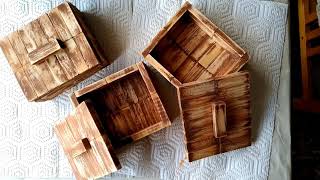 Easy DIY project - Turning Dollar Tree tumbling tower blocks into a cute and useful trinket box