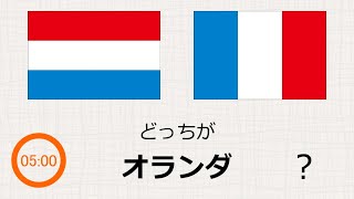 似てる国旗クイズ (2択) その１