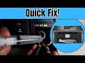 Brother Printer (MFC J 1170dw) -  Printhead Cleaning - Not Printimg FIXED