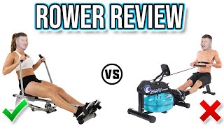 Sunny Health & Fitness Full Motion Rowing Machine REVIEW
