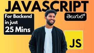 Learn JavaScript for Backend Quickly in Telugu 🔥 | Async, Arrow Functions, Promises!