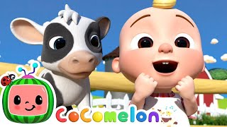 Baby JJ Meets Cute Baby Animals! | CoComelon Nursery Rhymes \u0026 Kids Songs | CoComelon Toy Play