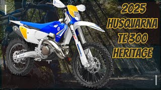 Husqvarna TE 300 Heritage 2025 New Graphic