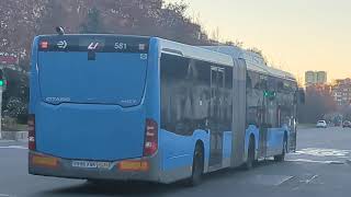 Here is 581 on the number 27 in Madrid Sunday 29 December 2024