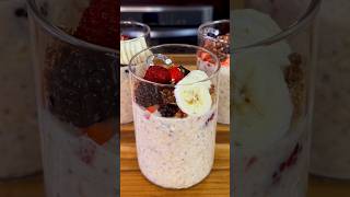 Start the New Year with this Quick and Easy Overnight Oats Recipe #shorts