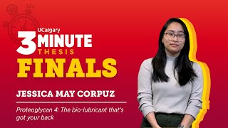 2024 UCalgary Three Minute Thesis Finalist: Jessica May Corpuz