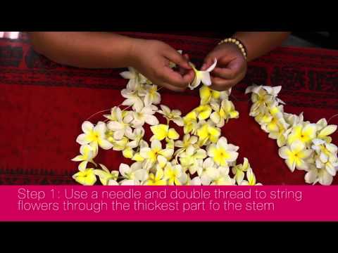 How to Make a Hawaiian Lei in 3 Easy Steps How to Make a Hawaiian Lei in 3 Easy Steps