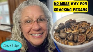 No Mess Way for Cracking Pecans