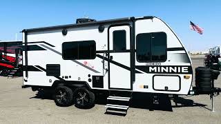 Explore the New 2025 Winnebago Micro Minnie 1800BH: Bunkhouse, Smooth Fiberglass \u0026 Pack \u0026 Play Door!