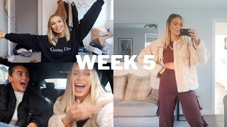 VLOG WEEK 5 | NEW DRESSING ROOM, MINI HAUL \u0026 PAMPER NIGHT