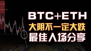 【2月8日】BTC+ETH预期多次精准给到，大阴会跌？最新入场策略分享