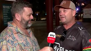 Paul Murray hits the streets of Las Vegas to speak with NRL fans