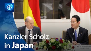 Japan-Reise: Bundeskanzler Scholz würdigt Unterstützung für die Ukraine