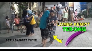 Ibu-ibu Lomba Kempit TERONG. TERONG apa nich???