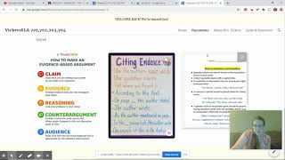 Providing Text Evidence & Introducing ThinkCERCA