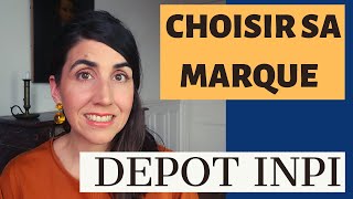 Dépôt de marque INPI : bien choisir sa marque