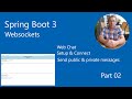 Spring Boot 3 - WebSockets - Building a Web Chat Application part 2