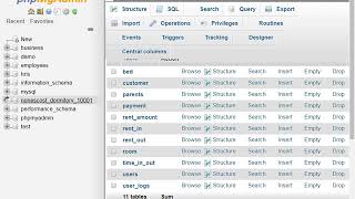 Delete a Database in MySQL Using PHPMyAdmin