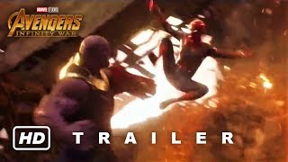 Avengers: Infinity War - Spider-Man & Iron Man fight Thanos TV Spot (NEW HD Trailer)