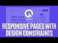 Responsive Web Pages with Figma Design Constraints
