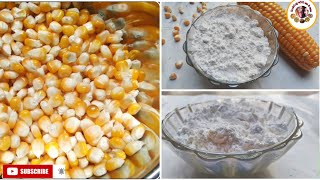 EASY HOMEMADE CORNFLOUR RECIPE //CORNFLOUR RECIPE // কর্নফ্লাওয়ার তৈরি করার সহজ উপায়।।