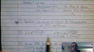 AP Statistics Unit 6 Progress Check 1(a)