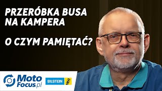 Kamper z auta dostawczego - pamiętaj o zawieszeniu. MotoFocus TV.