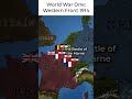 My First Mapping Animation: Western Front: 1914 #shorts