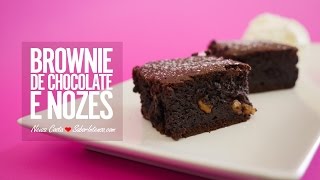 Brownie de Chocolate e Nozes