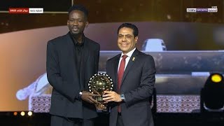 لحظة تتويج النادي الأهلي بجائزة أفضل نادي في افريقيا 2023 افضل نادي في افريقيا للمرة السادسة🦅🔥