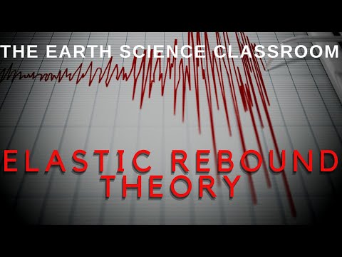 What is elastic rebound theory and how does it apply to earthquakes?