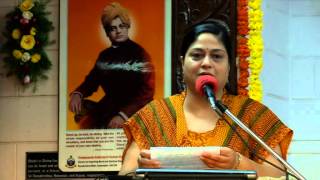 Address by Chief Guest Dr Soumya Mishra  Day 2