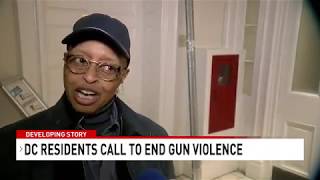 DC residents call for an end to gun violence
