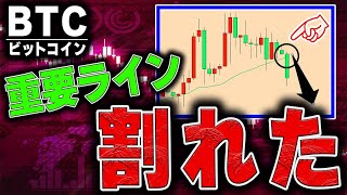 短期上昇トレンドの終わりが近づいてきました【仮想通貨BTC/ビットコイン，ドル円】