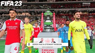 FIFA 23 | Arsenal vs Tottenham Hotspur - The Emirates FA Cup - PS5 Gameplay
