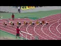 160531 中学県北 女子100m予選