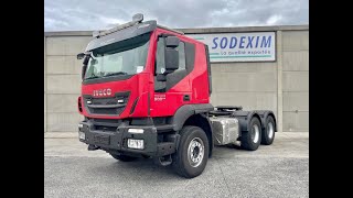 SODEXIM : Tracteur 6x4 IVECO TRAKKER 500