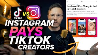 Instagram Offers MONEY for TikTok Creators... TikTok Counters!