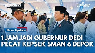 KERAS! DEDI GUBERNUR Copot Jabatan Kepsek SMAN 6 Depok, Tak Taat Perintah Gelar Study Tour ke Jatim