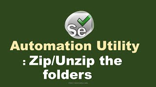 How to Zip the folder using automation script