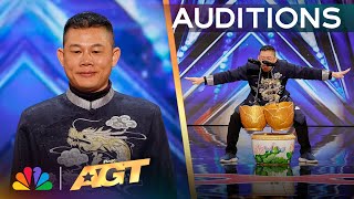 Bao Cuong SCARES the Judges with Unbelievable Stunts! | Auditions | AGT 2024