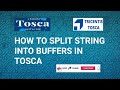 Tosca Interview Question: How to split string separated with delimeter into different buffers