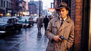 Cornel Wilde | Film Noir | A Detective Trapped In A Deadly Gangster World 🎬4K