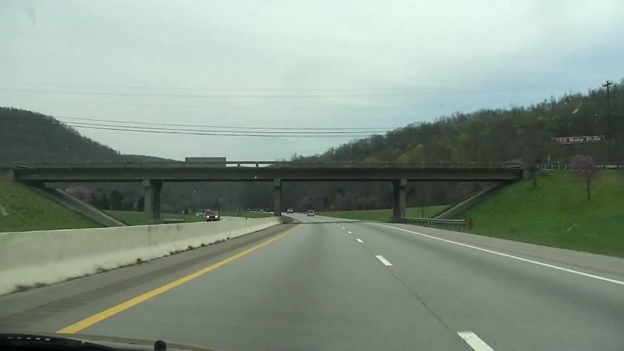 I-24 East Toward Chattanooga TN - YouTube