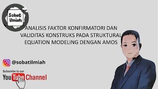 Confirmatori Factor Analysis dengan SEM